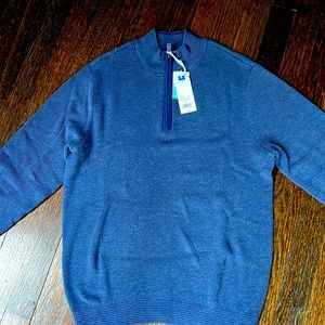 NWT Beautiful Mens southern tide quarter zip sweater